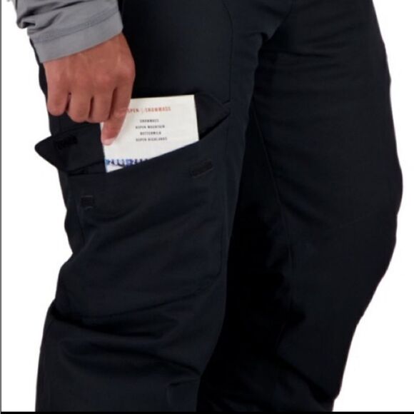 Obermeyer Nomad Cargo Ski Pants Black XL NWOT - Picture 3 of 16